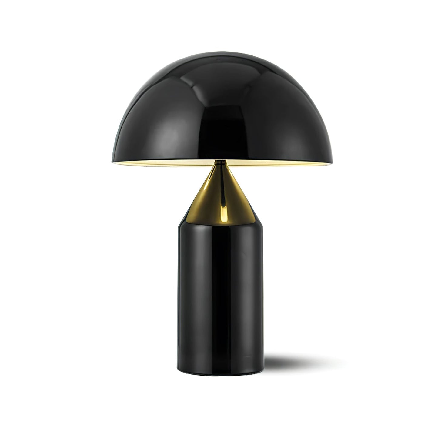 Zonthara | Avantgarde geometrisk skulpturel silhuet metal bordlampe