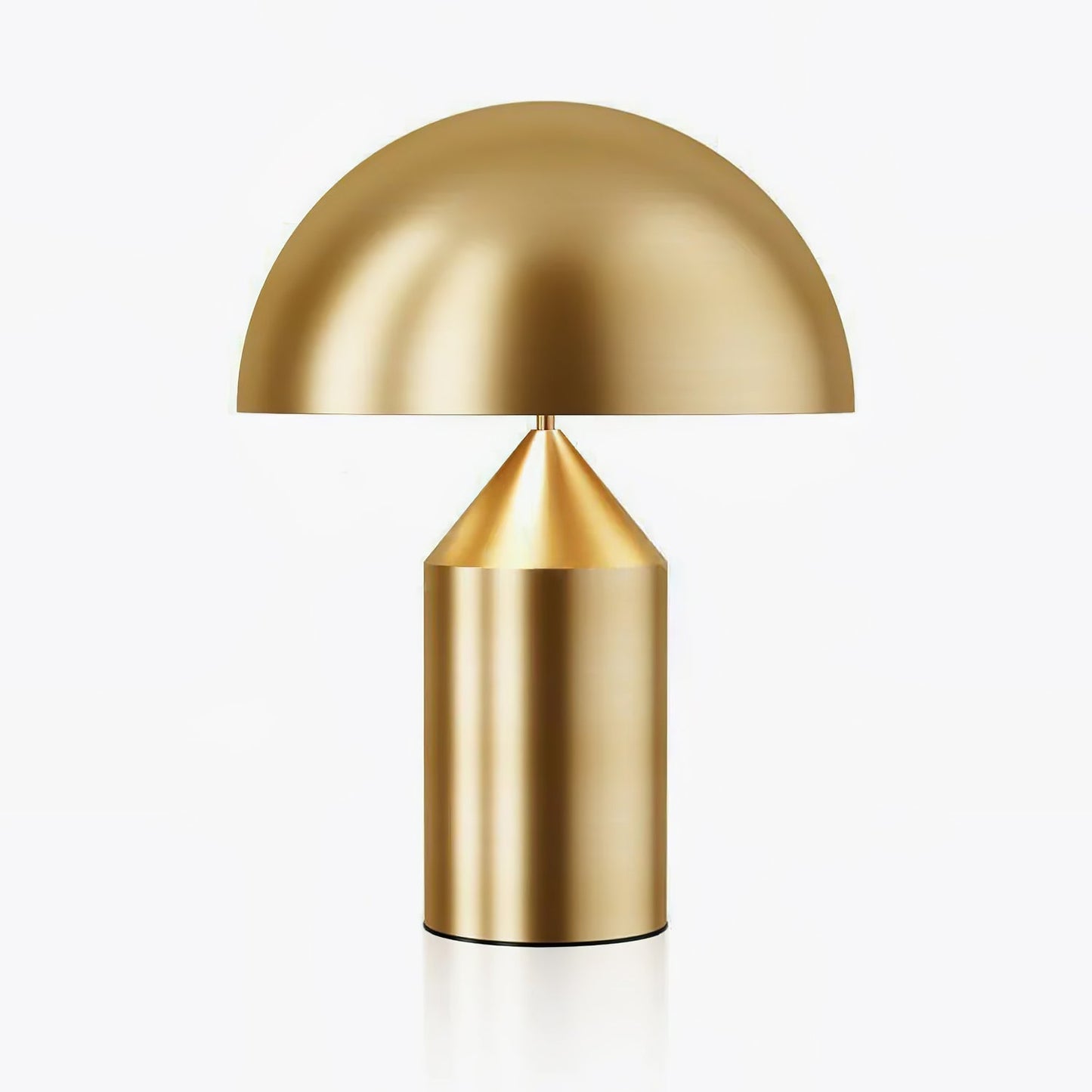 Zonthara | Avantgarde geometrisk skulpturel silhuet metal bordlampe
