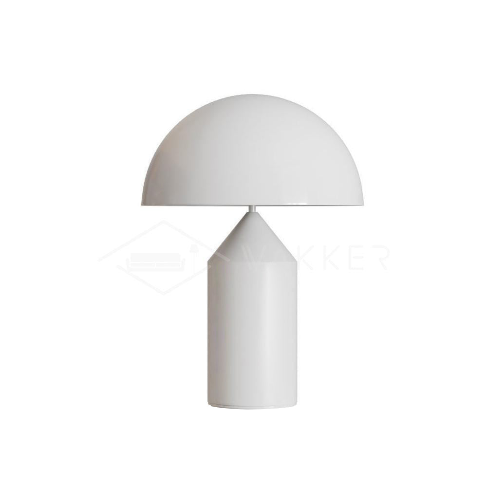 Zonthara | Avantgarde geometrisk skulpturel silhuet metal bordlampe