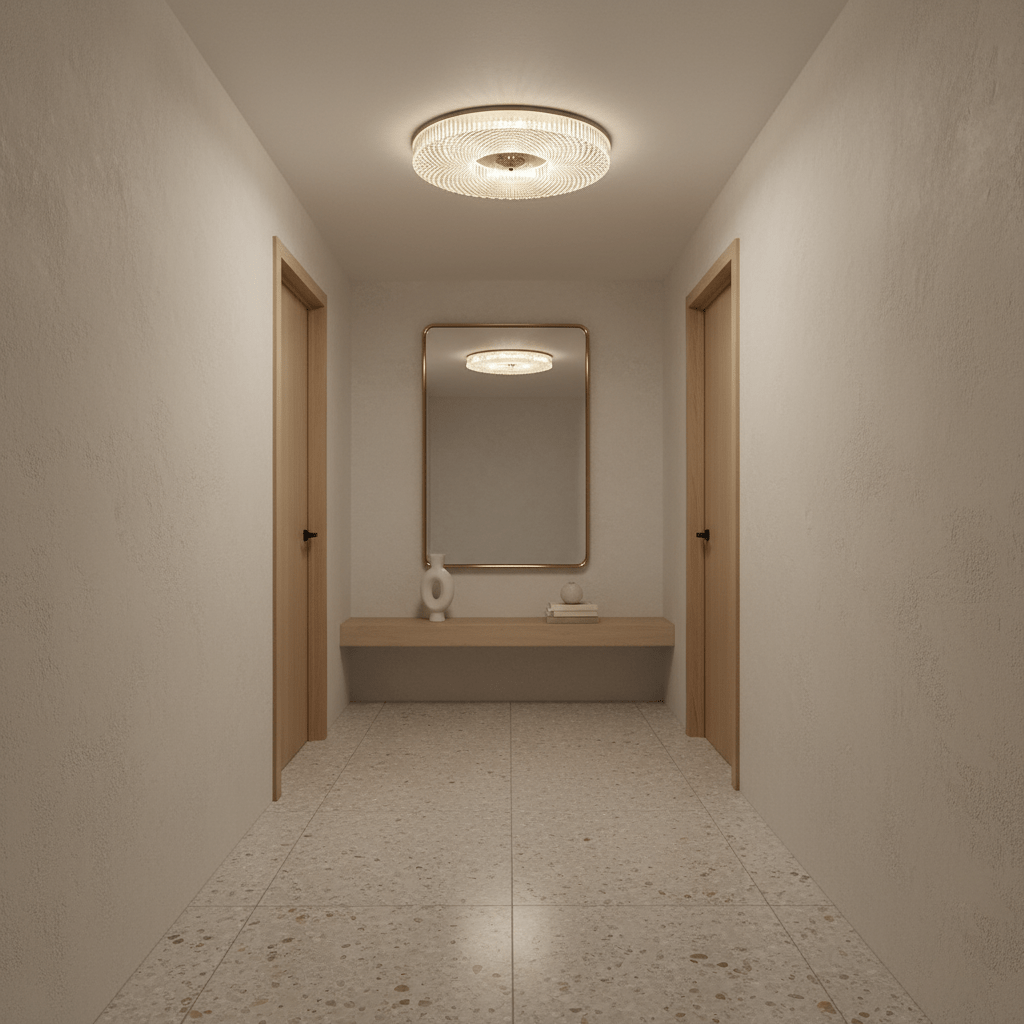 Corissam | Slank skive moderne geometrisk overflademonteret loftslampe