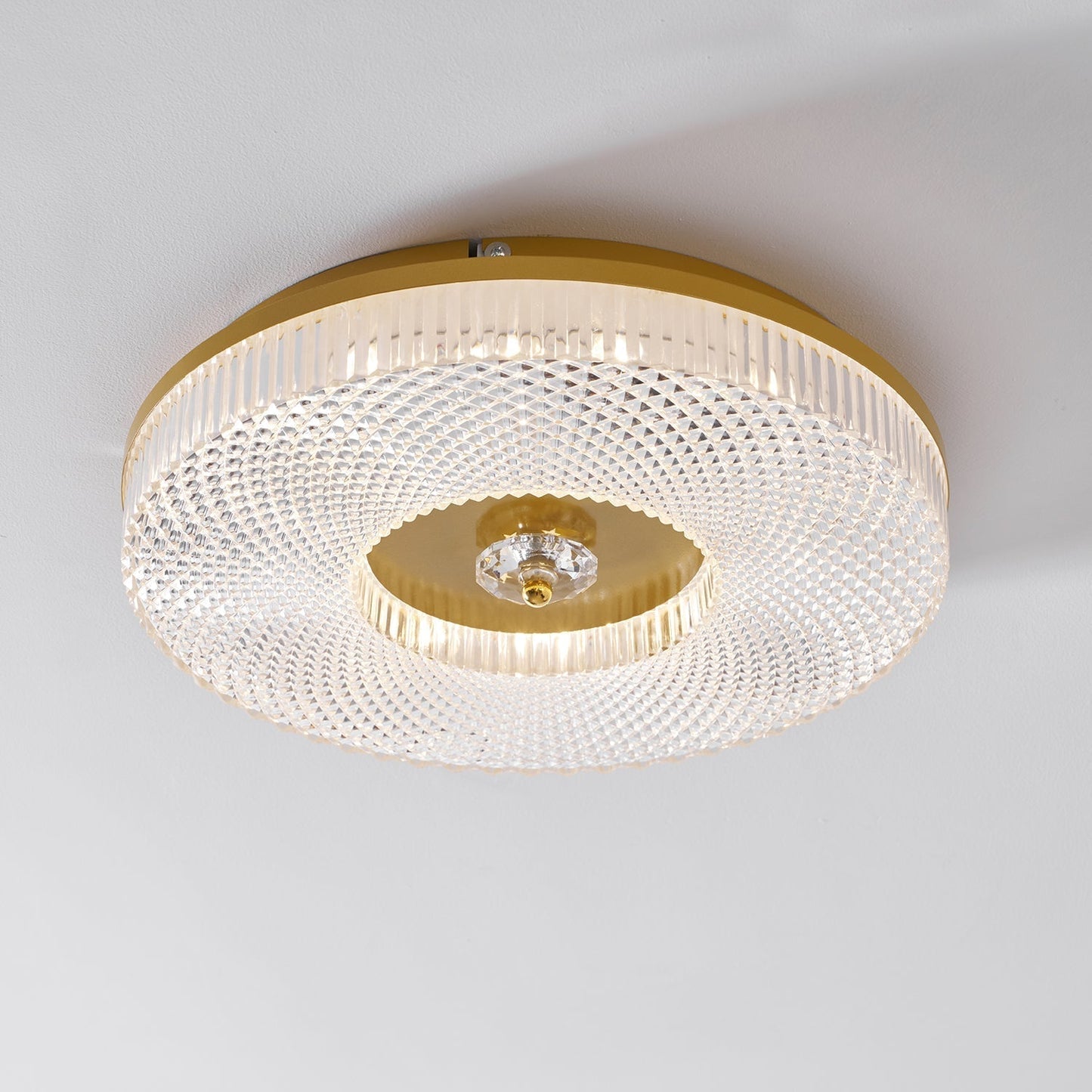 Corissam | Slank skive moderne geometrisk overflademonteret loftslampe