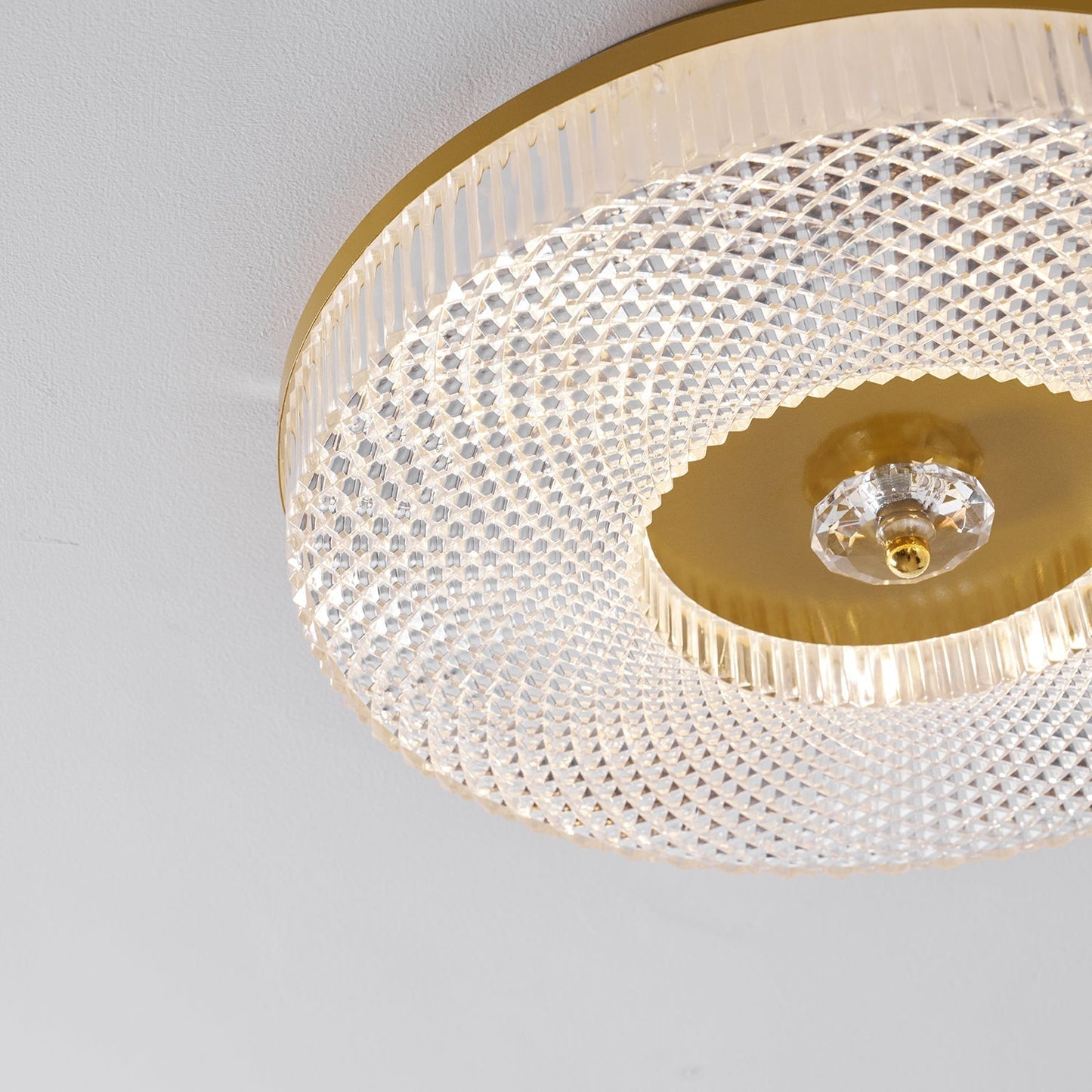 Corissam | Slank skive moderne geometrisk overflademonteret loftslampe