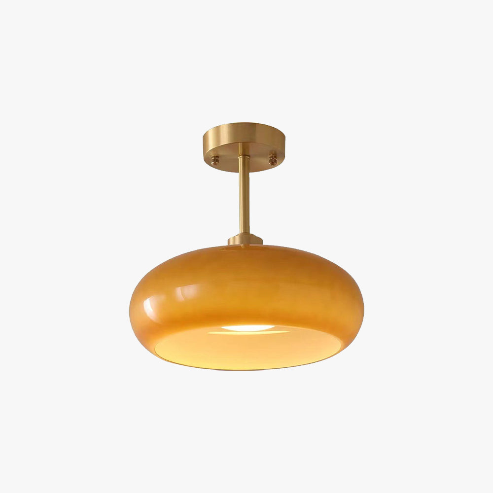 Aerisun | Minimalistisk ambient cirkulær glas indbygningsloftslampe