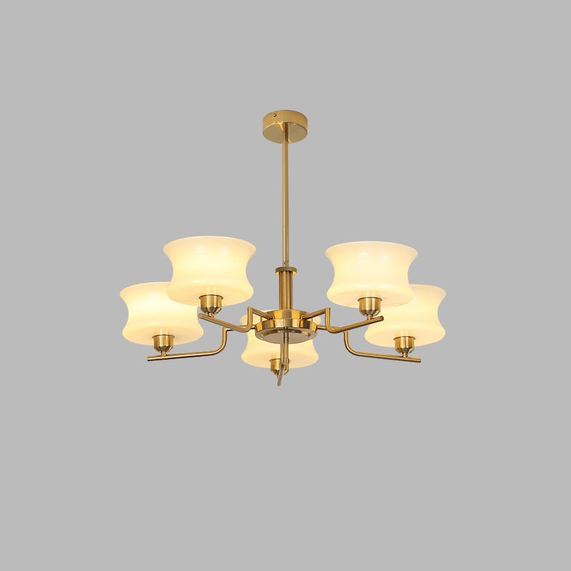 Kendroma | Antik-inspireret buet globus glas loftslampe