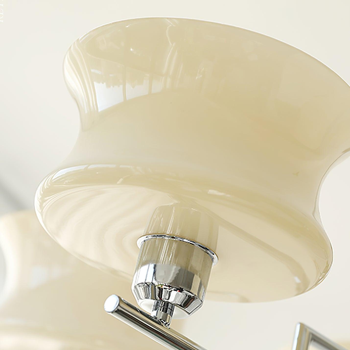 Kendroma | Antik-inspireret buet globus glas loftslampe
