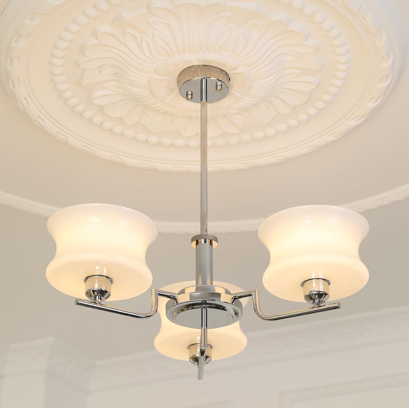 Kendroma | Antik-inspireret buet globus glas loftslampe