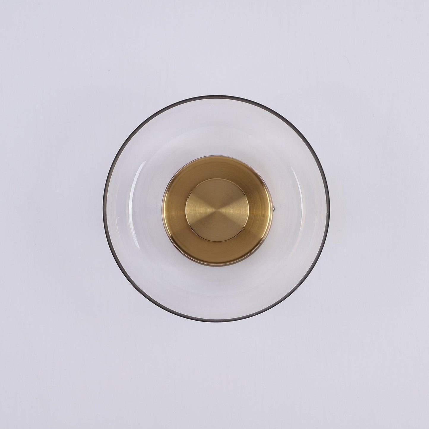 Luvia | Nordisk ribbet glas art deco væglampe