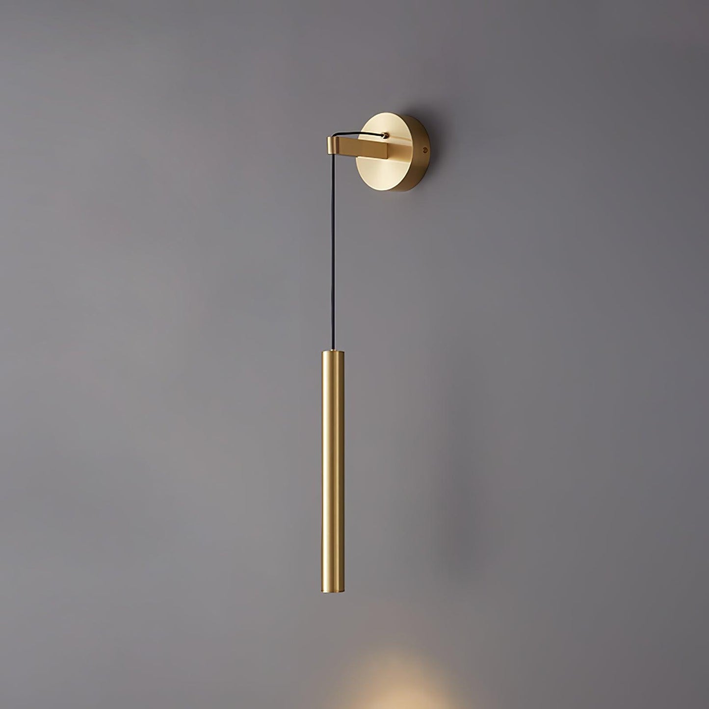 Albronix | Lineær messing minimalistisk LED arkitektonisk vægpendellampe