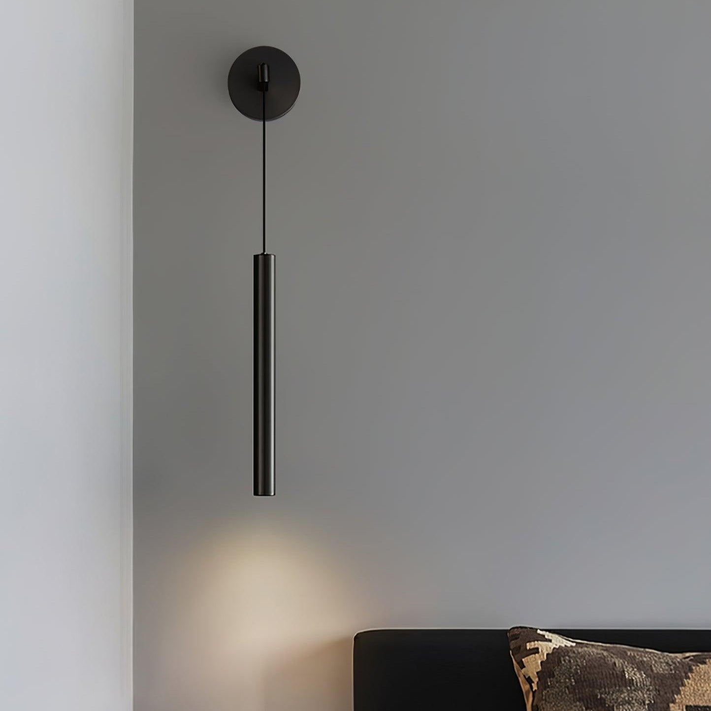Albronix | Lineær messing minimalistisk LED arkitektonisk vægpendellampe