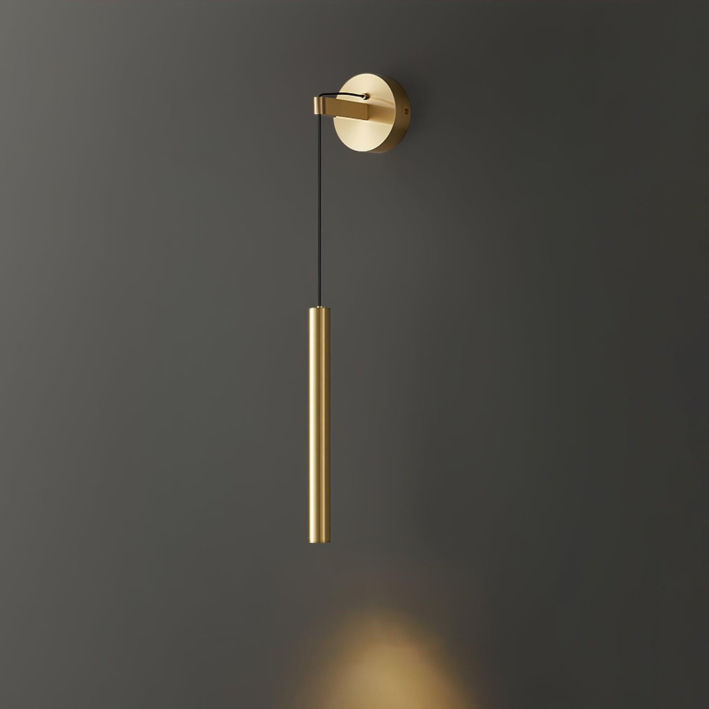 Albronix | Lineær messing minimalistisk LED arkitektonisk vægpendellampe