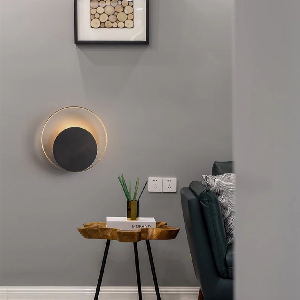 Galathore | Minimalistisk himmelsk ring silhuet væglampe