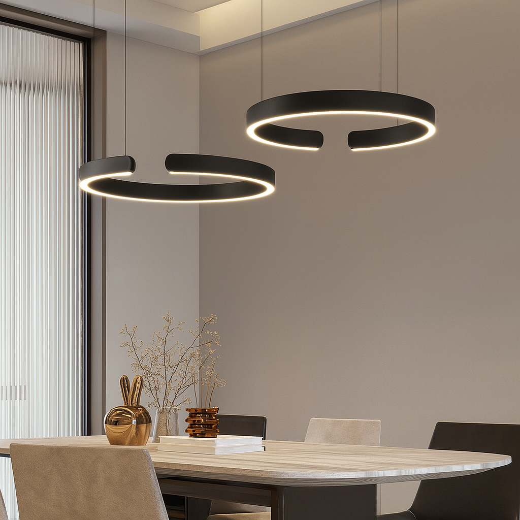 Cyclus | Moderne åben ring metalpendel