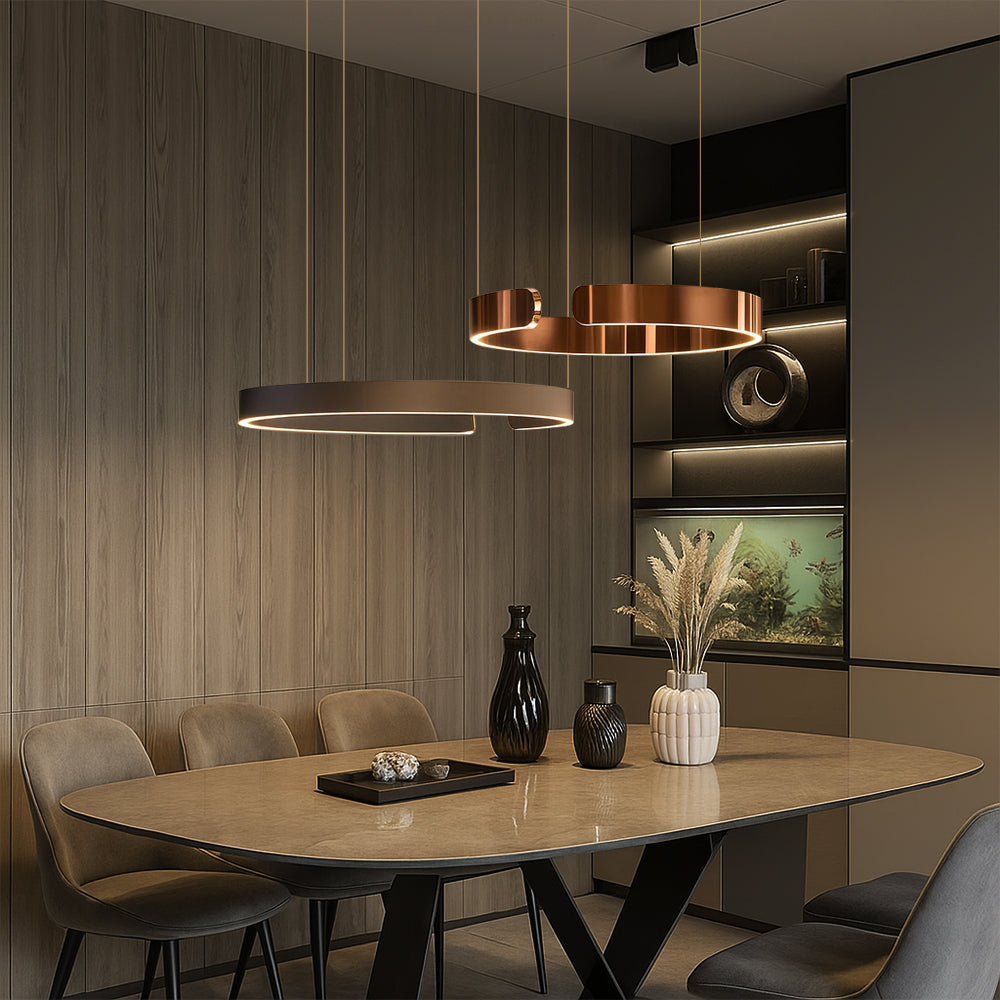 Cyclus | Moderne åben ring metalpendel