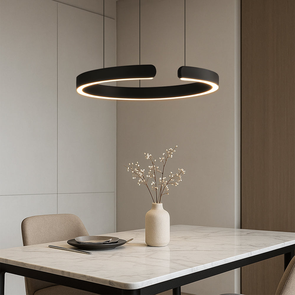 Cyclus | Moderne åben ring metalpendel
