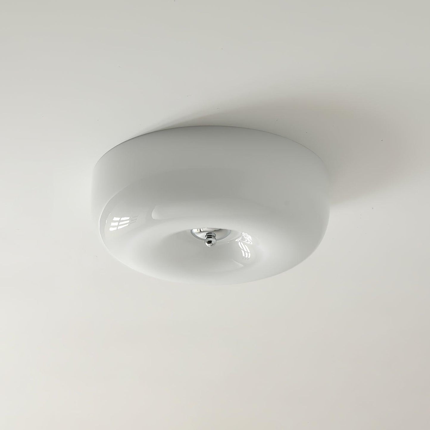 Belvonte | Rund frostet glas indbygget loftslampe