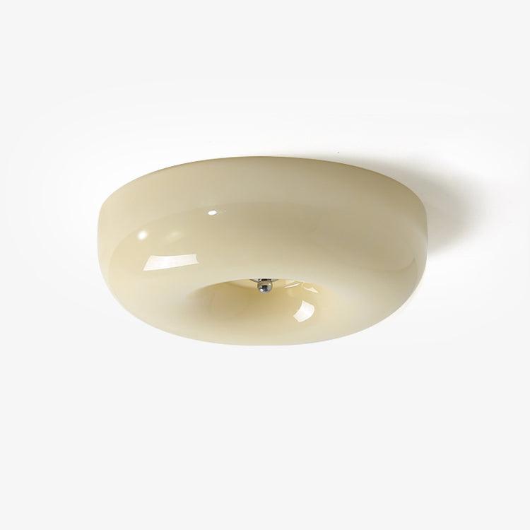 Belvonte | Rund frostet glas indbygget loftslampe