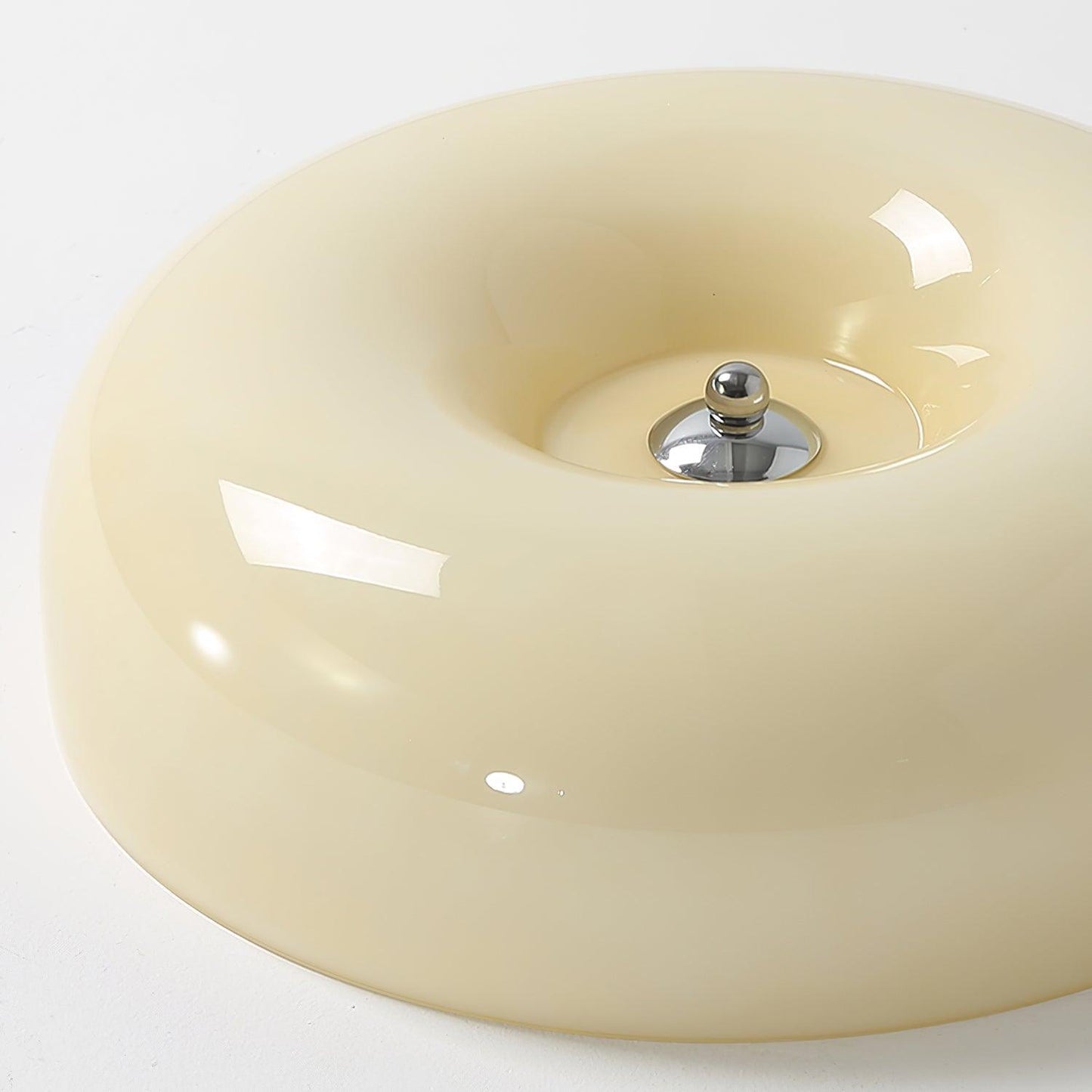 Belvonte | Rund frostet glas indbygget loftslampe