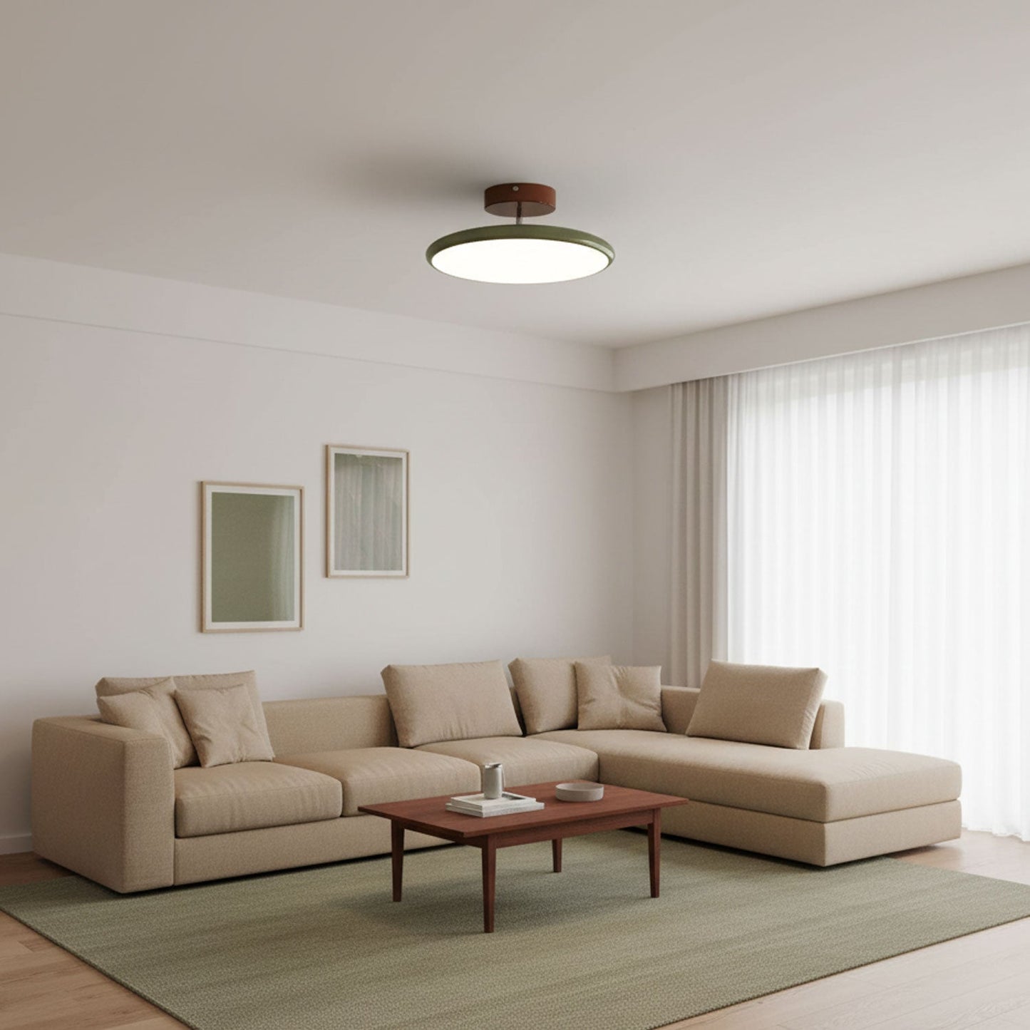 Brondela | Roterende Bue Minimalistisk Retningsbestemt Loftlampe