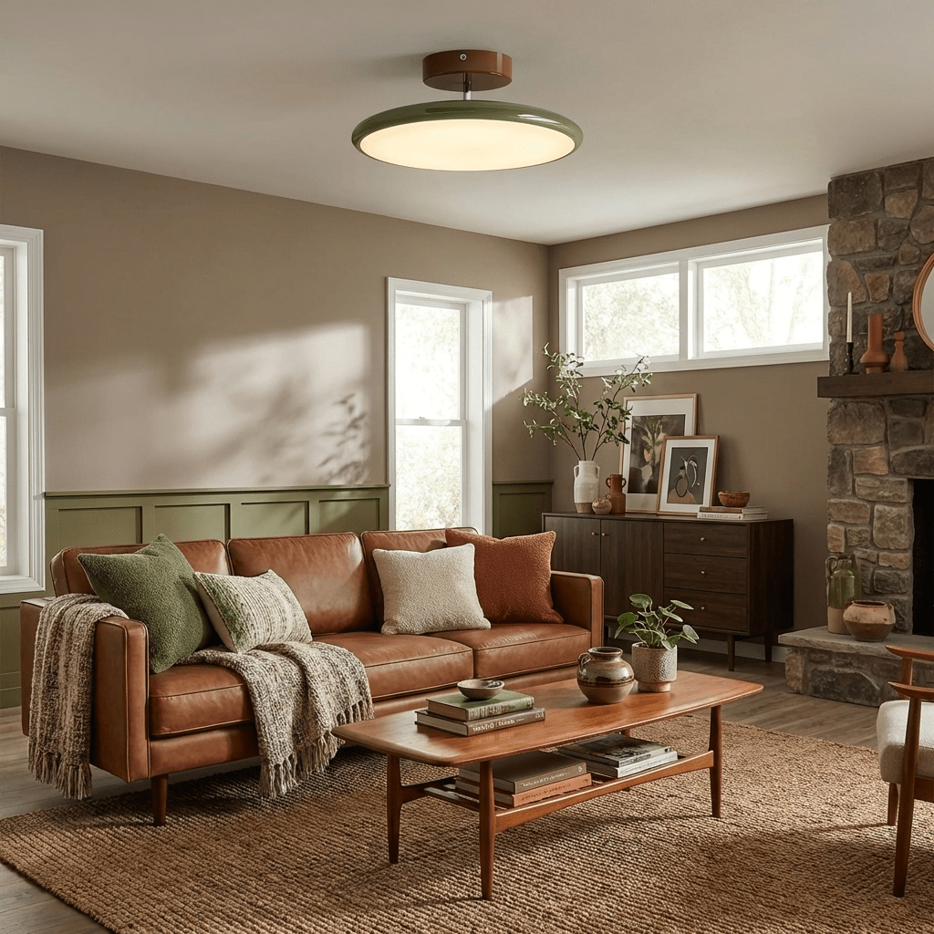 Brondela | Roterende Bue Minimalistisk Retningsbestemt Loftlampe