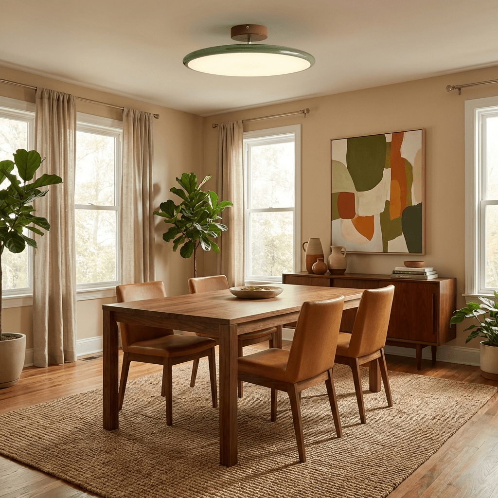 Brondela | Roterende Bue Minimalistisk Retningsbestemt Loftlampe