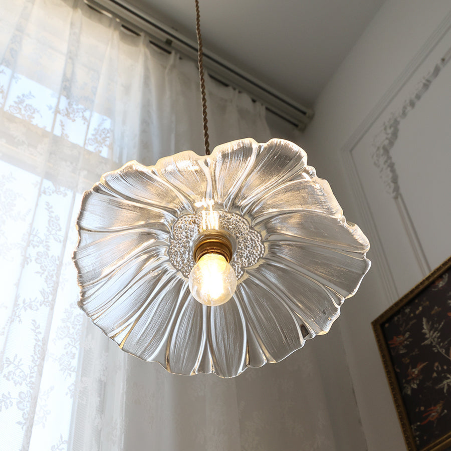 Floru | Luksuriøs blomster glas lofts- og pendellampe