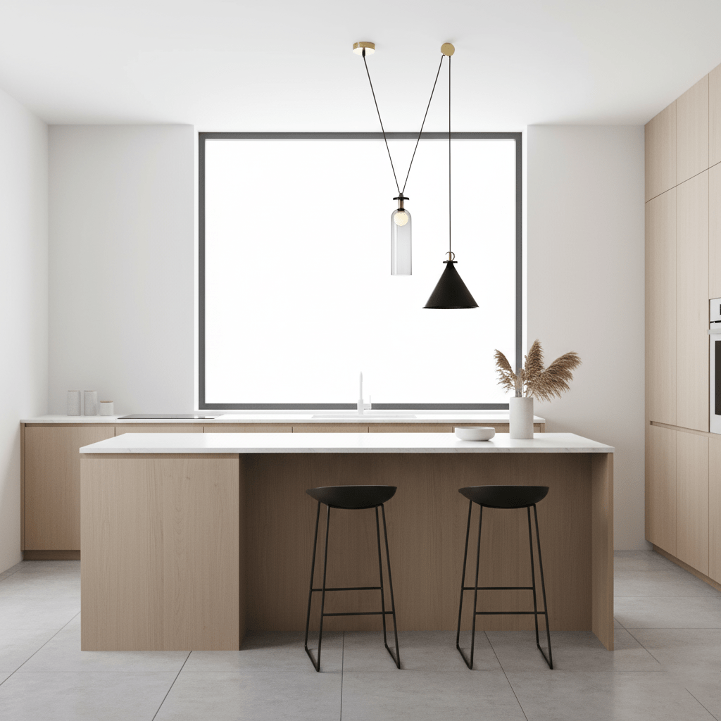 Vondisur | Minimalistisk geometrisk modulær pendellampe