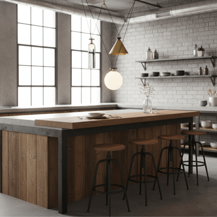 Vondisur | Minimalistisk geometrisk modulær pendellampe