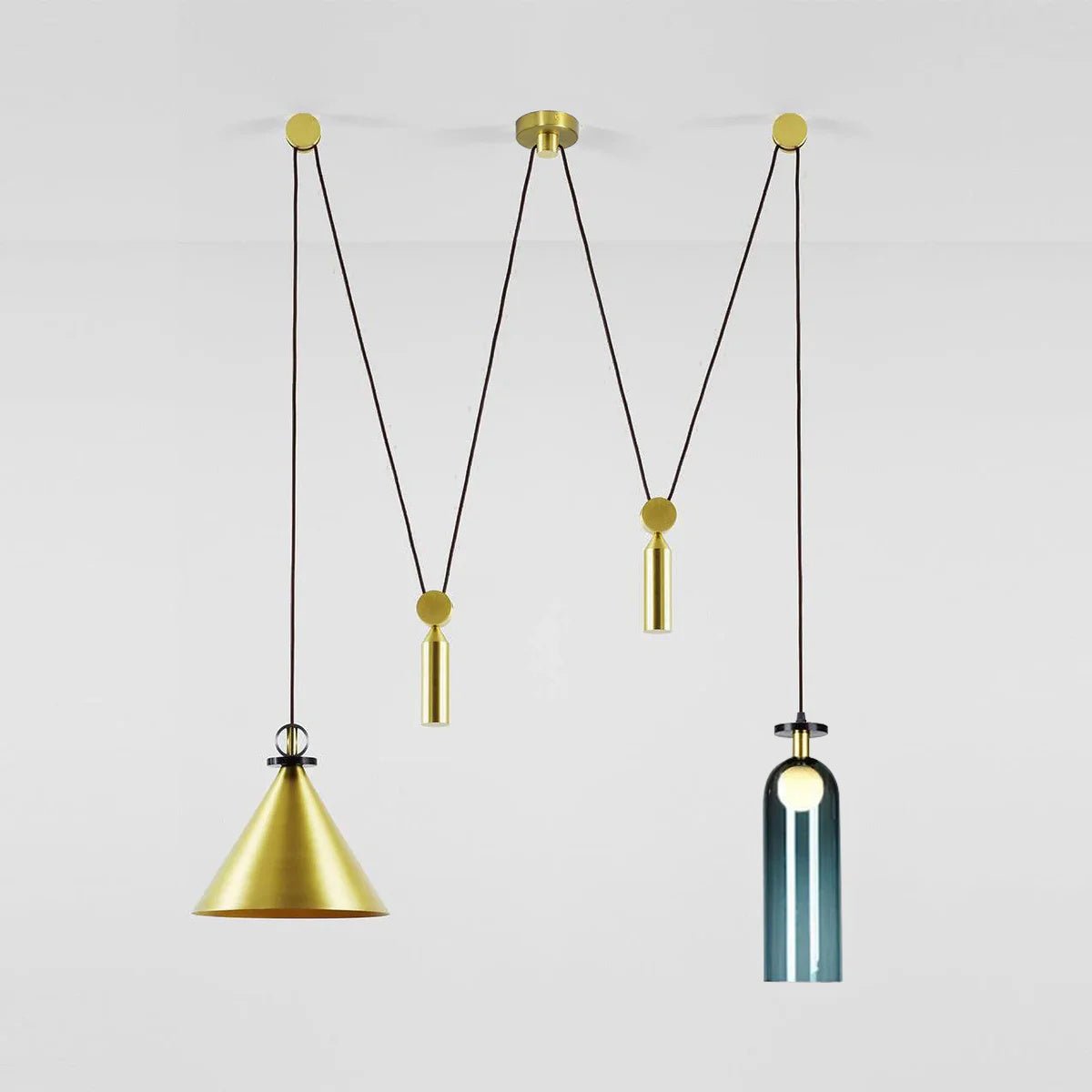 Vondisur | Minimalistisk geometrisk modulær pendellampe