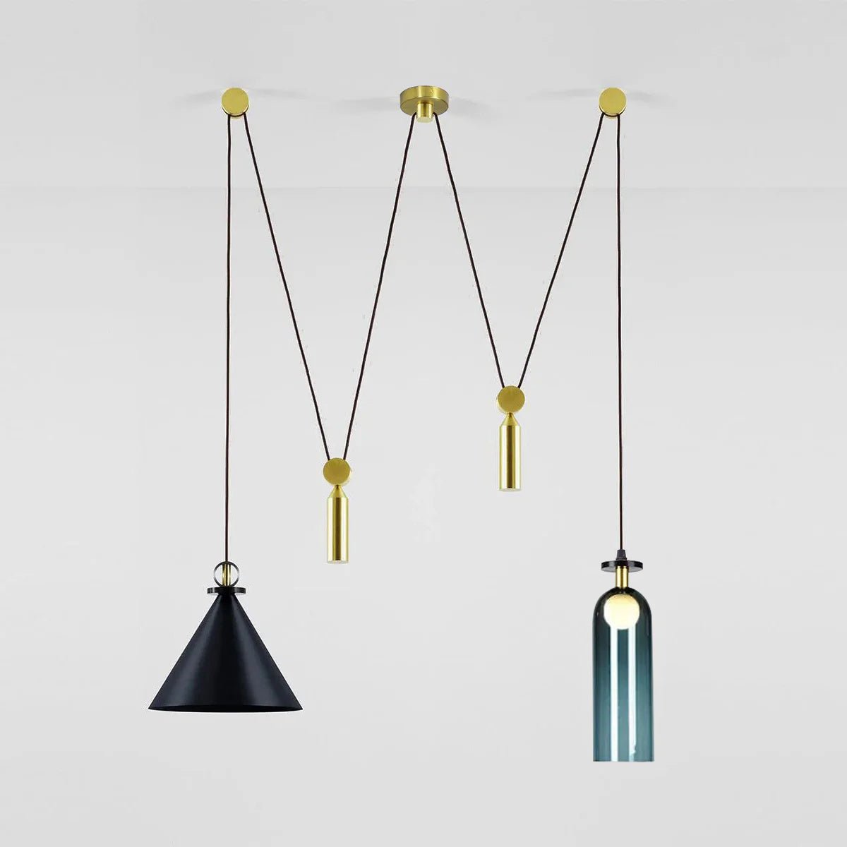 Vondisur | Minimalistisk geometrisk modulær pendellampe