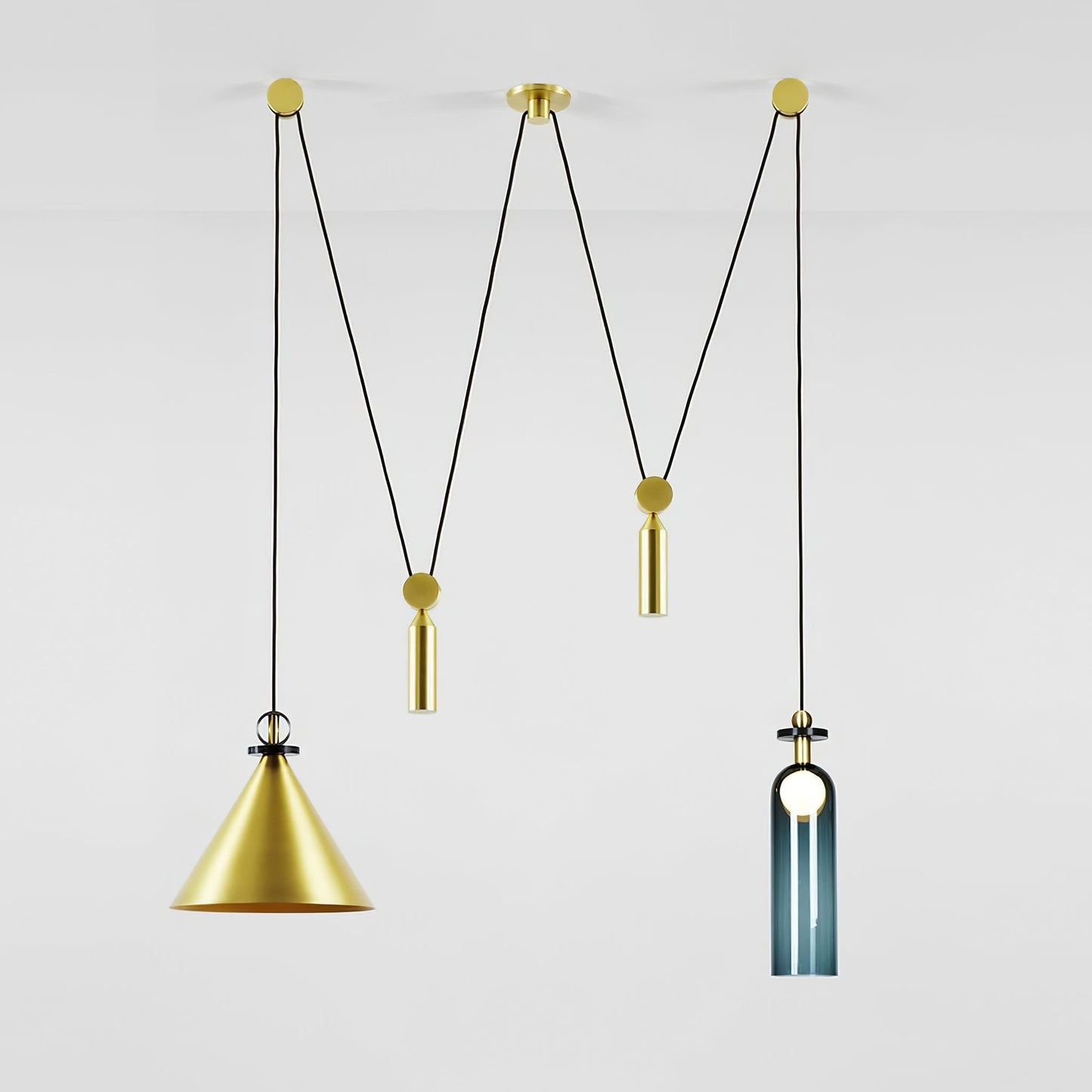 Vondisur | Minimalistisk geometrisk modulær pendellampe
