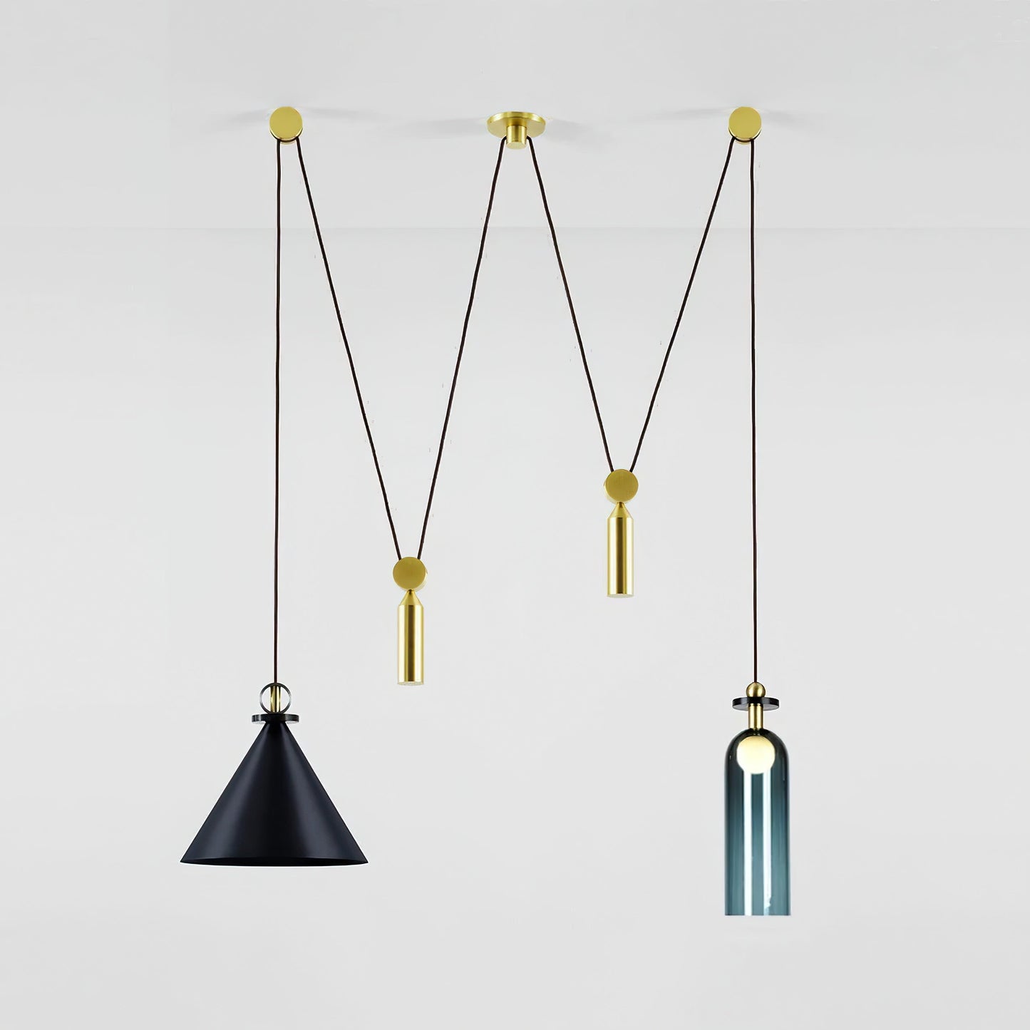 Vondisur | Minimalistisk geometrisk modulær pendellampe