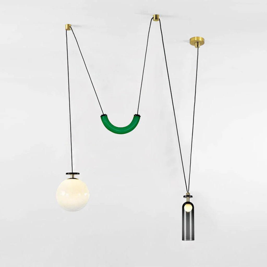 Vondisur | Minimalistisk geometrisk modulær pendellampe