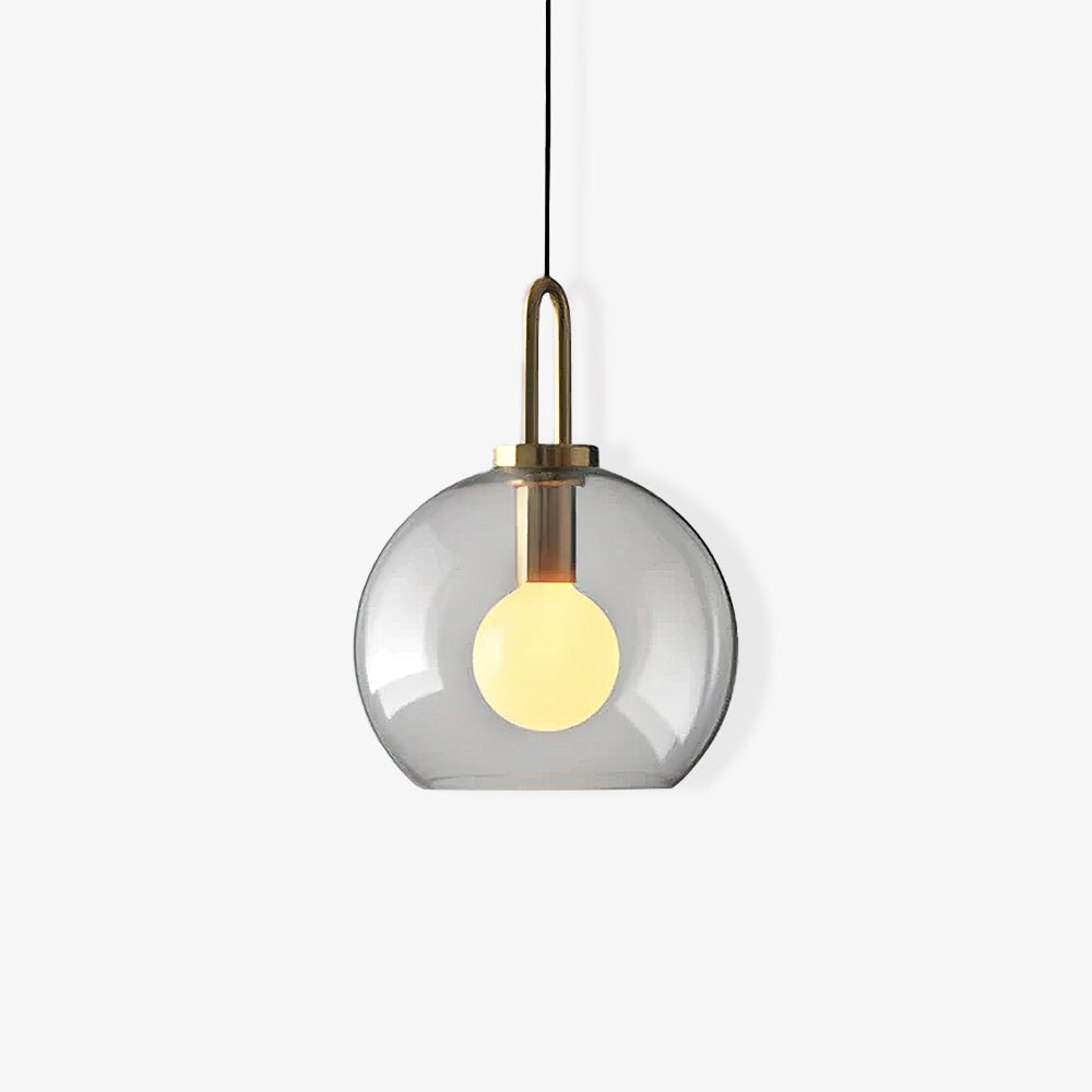 Kyntara | Moderne asymmetrisk elliptisk glas pendellampe