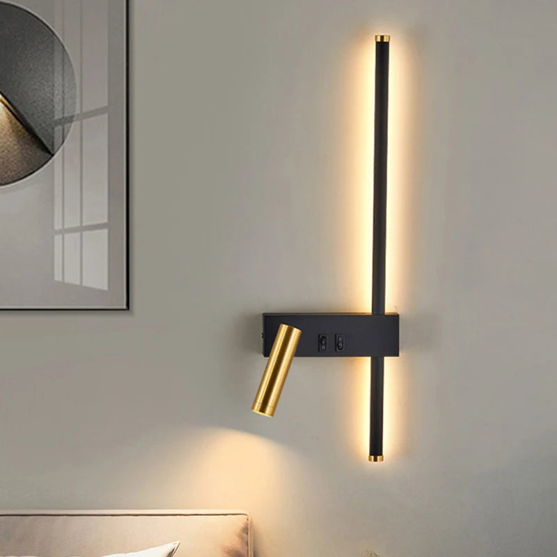 Zyphorin | Nordisk minimalistisk op/ned moderne væglampe vægarmatur