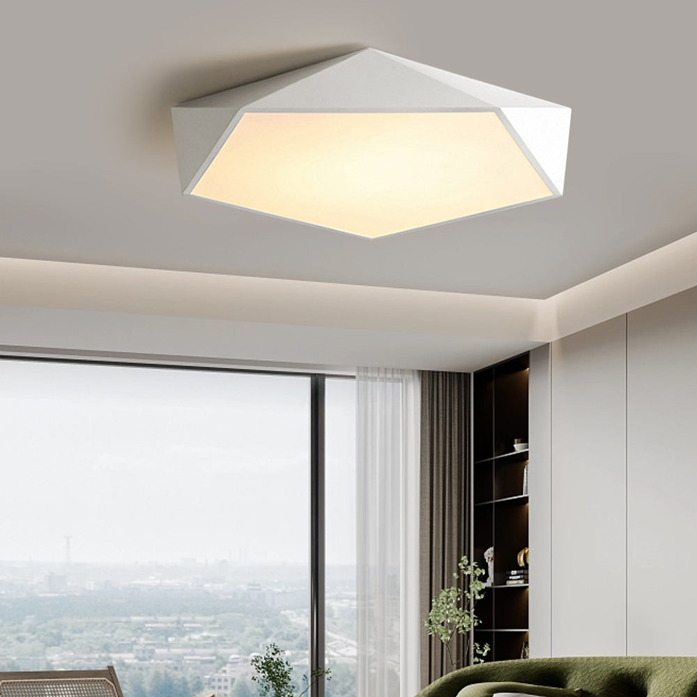Virelli | Minimalistisk indbygget geometrisk LED loftslampe