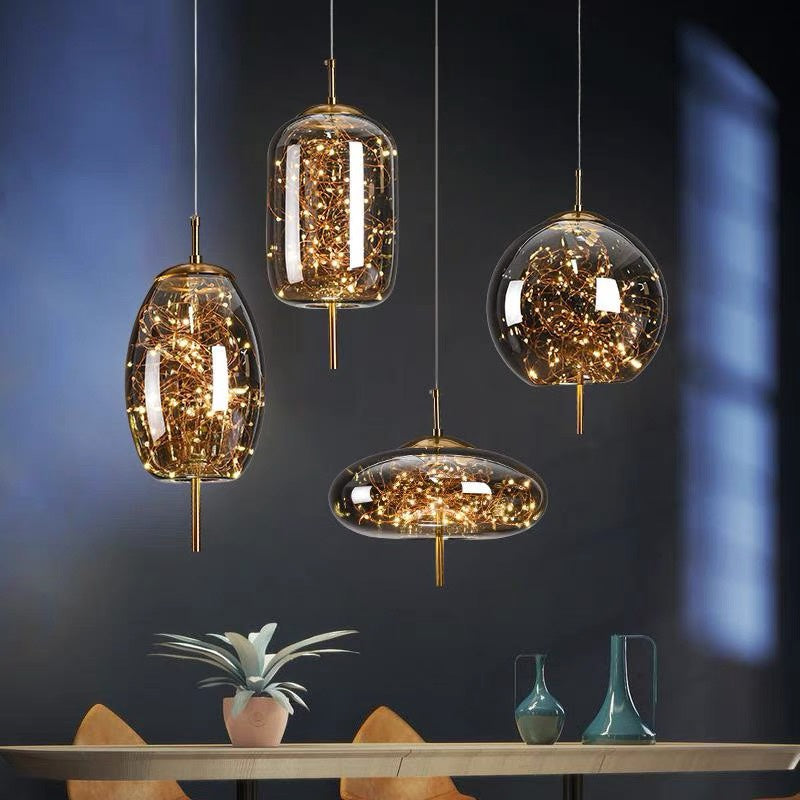 Astral | Nordisk stjernekugle pendellampe