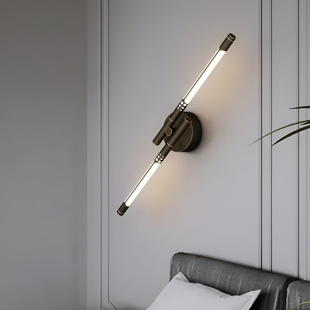 Moderne metal akryl indendørs væglampe i sconces-stil