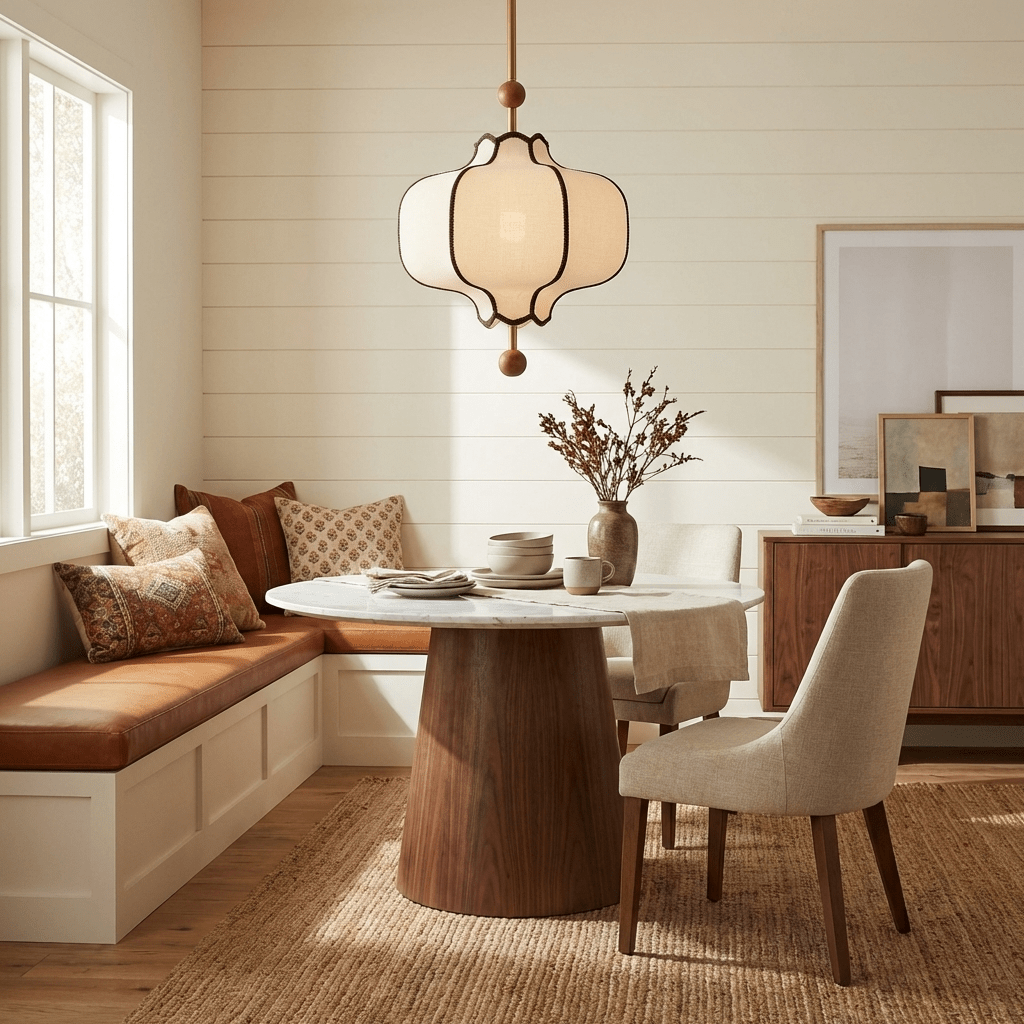 Kendrovy | Ribbede stof lanterne silhuet lofts pendellampe