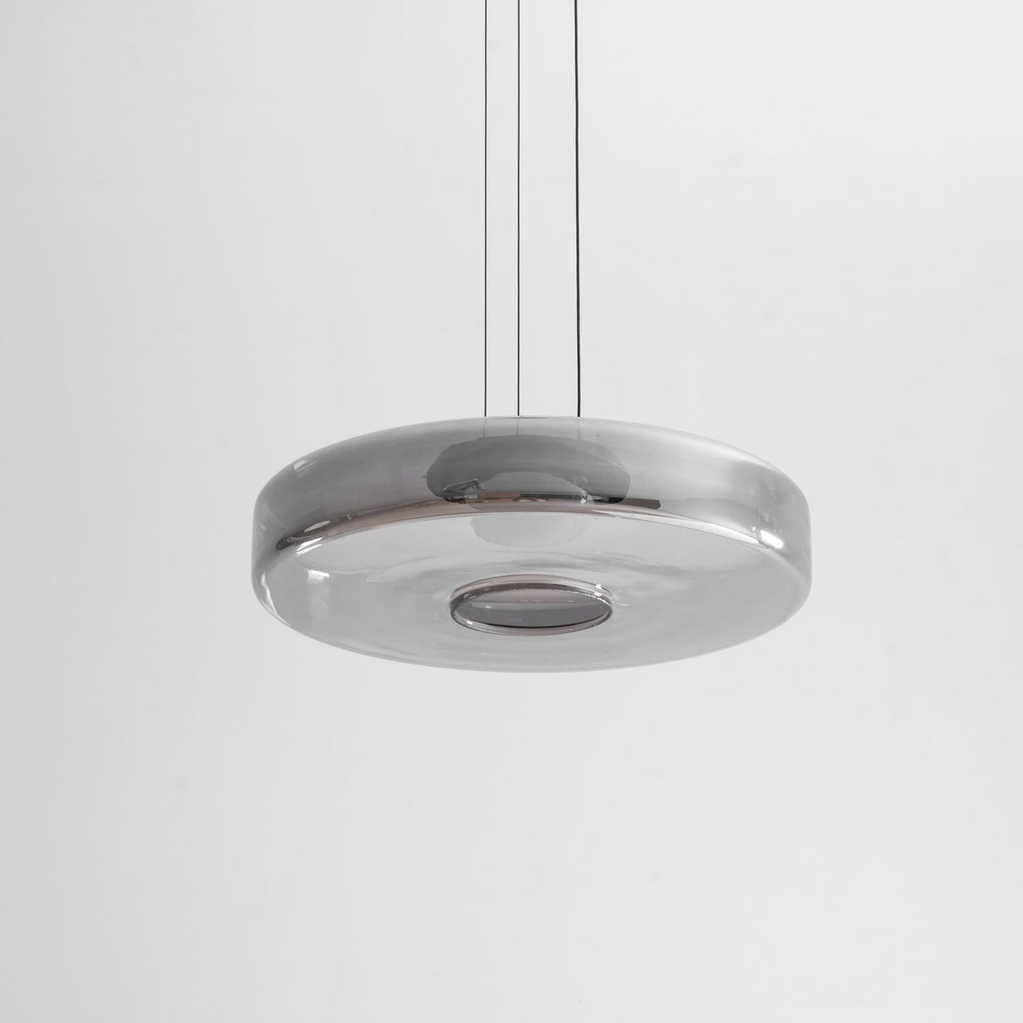 Kyntalor | Lagdelt cirkulær kunstnerisk glas pendellampe