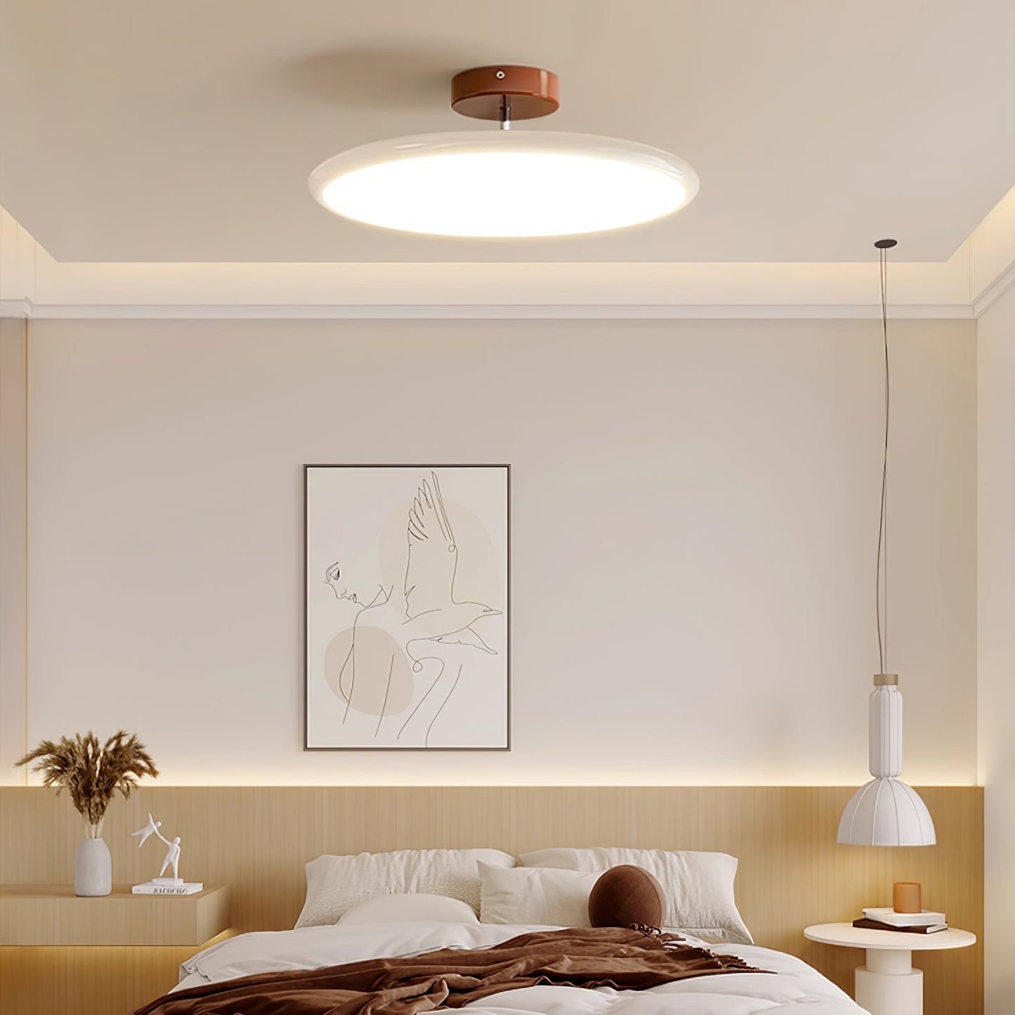 Brondela | Roterende Bue Minimalistisk Retningsbestemt Loftlampe