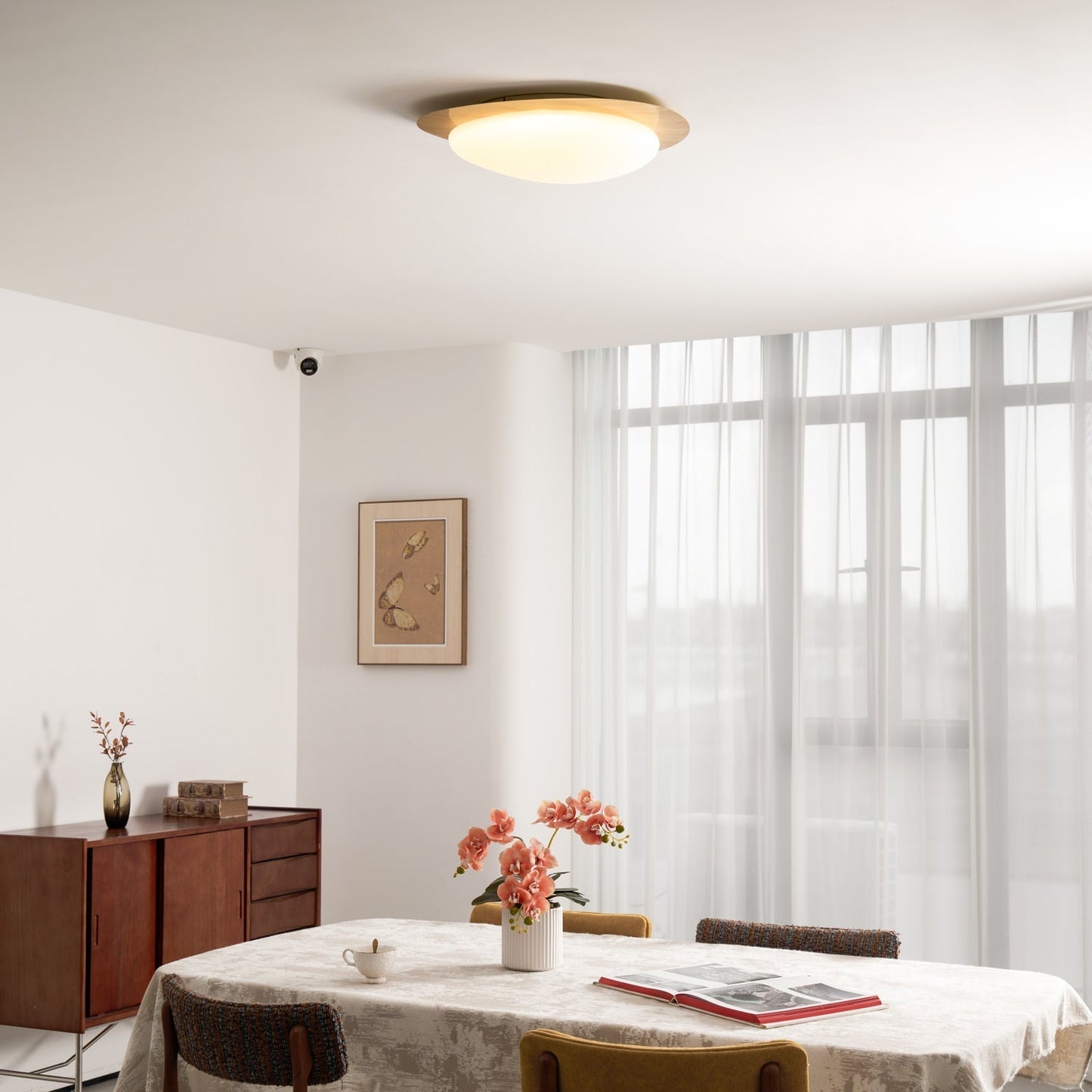 Elenorris | Skulpturel Pebble Silhuet Indbygningsloftlampe