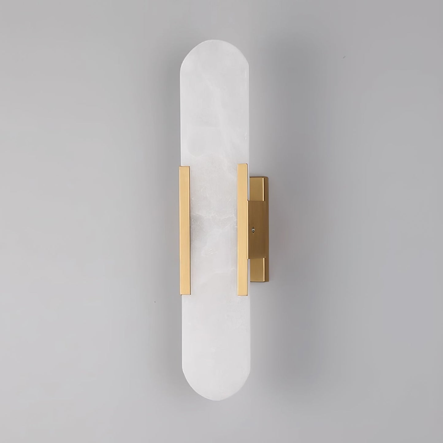 Ivalis | Moderne aflang alabaster sten væglampe