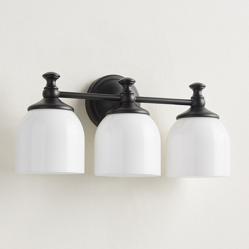 Lisaeth | Minimalistisk arm væglampe med sfærisk glasglobus
