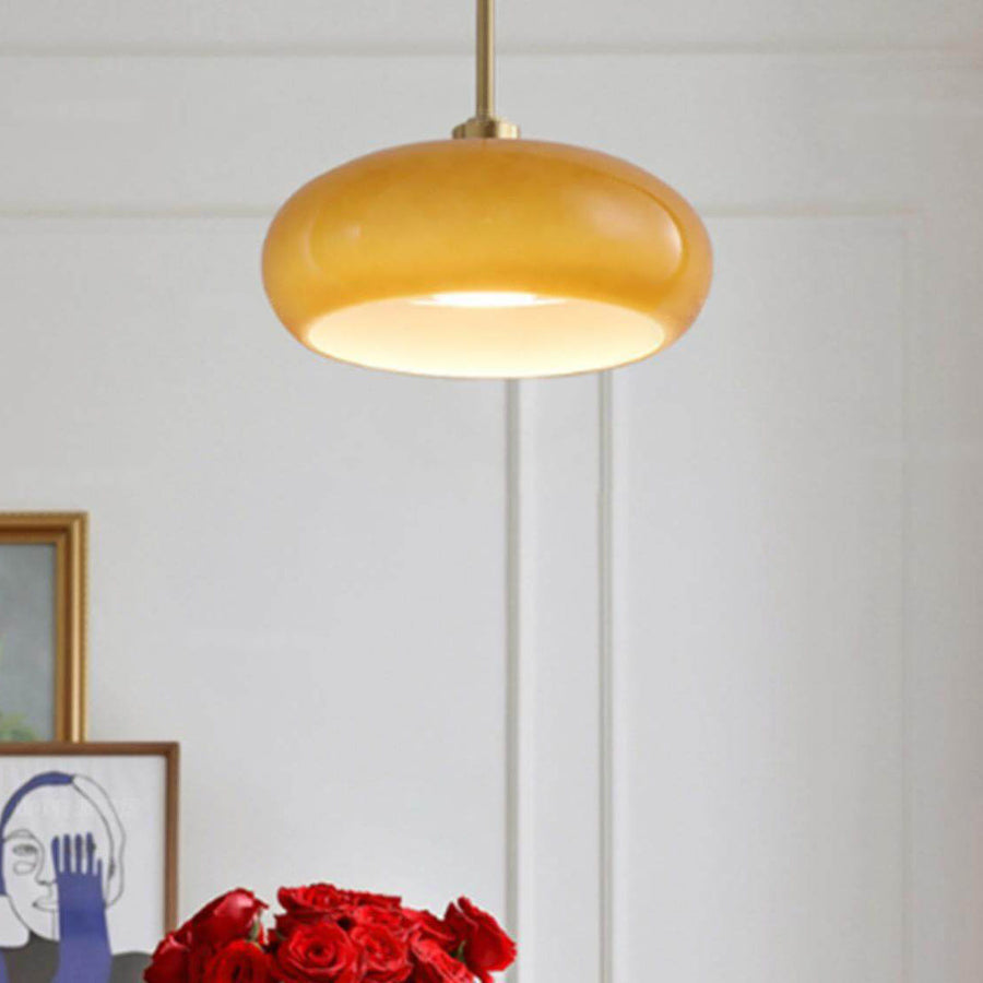 Vitrea | Retro blank kuppel semi-flush loftslampe