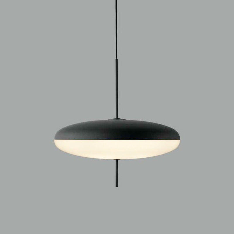 Belthorim | Opaliseret disk silhuet minimalistisk pendellampe