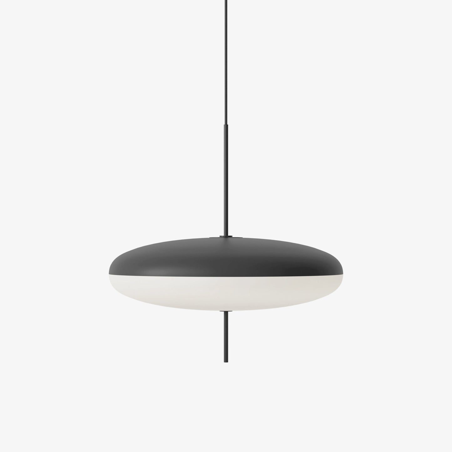 Belthorim | Opaliseret disk silhuet minimalistisk pendellampe