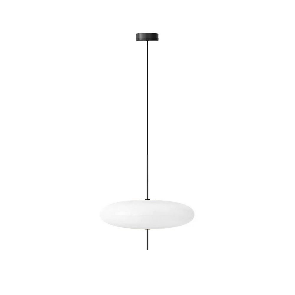 Belthorim | Opaliseret disk silhuet minimalistisk pendellampe