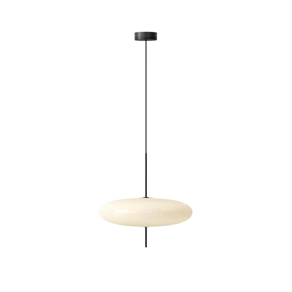 Belthorim | Opaliseret disk silhuet minimalistisk pendellampe