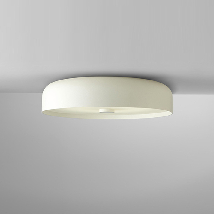 Nordisk retro rund minimalistisk indbygningsloftlampe
