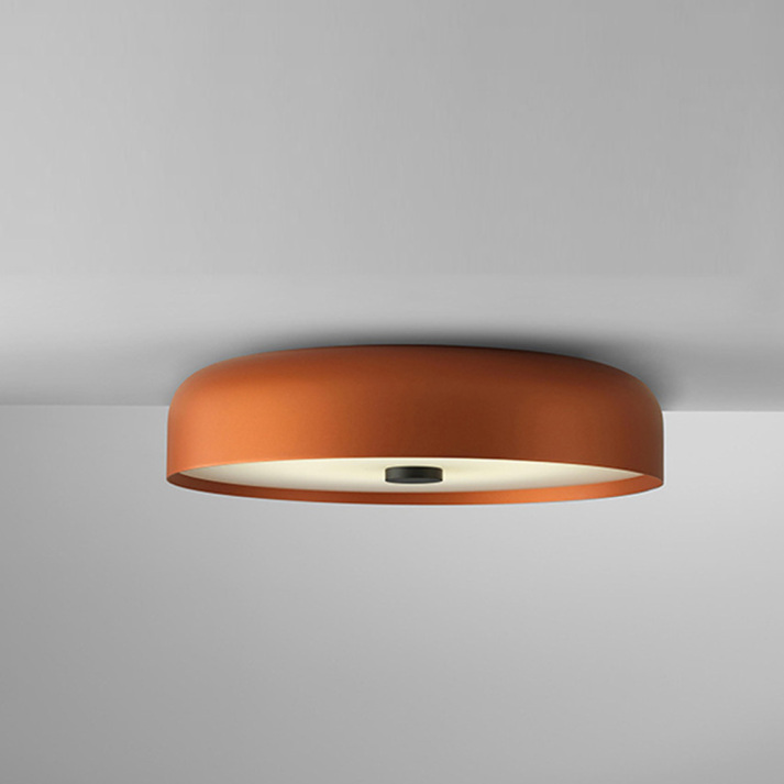 Nordisk retro rund minimalistisk indbygningsloftlampe